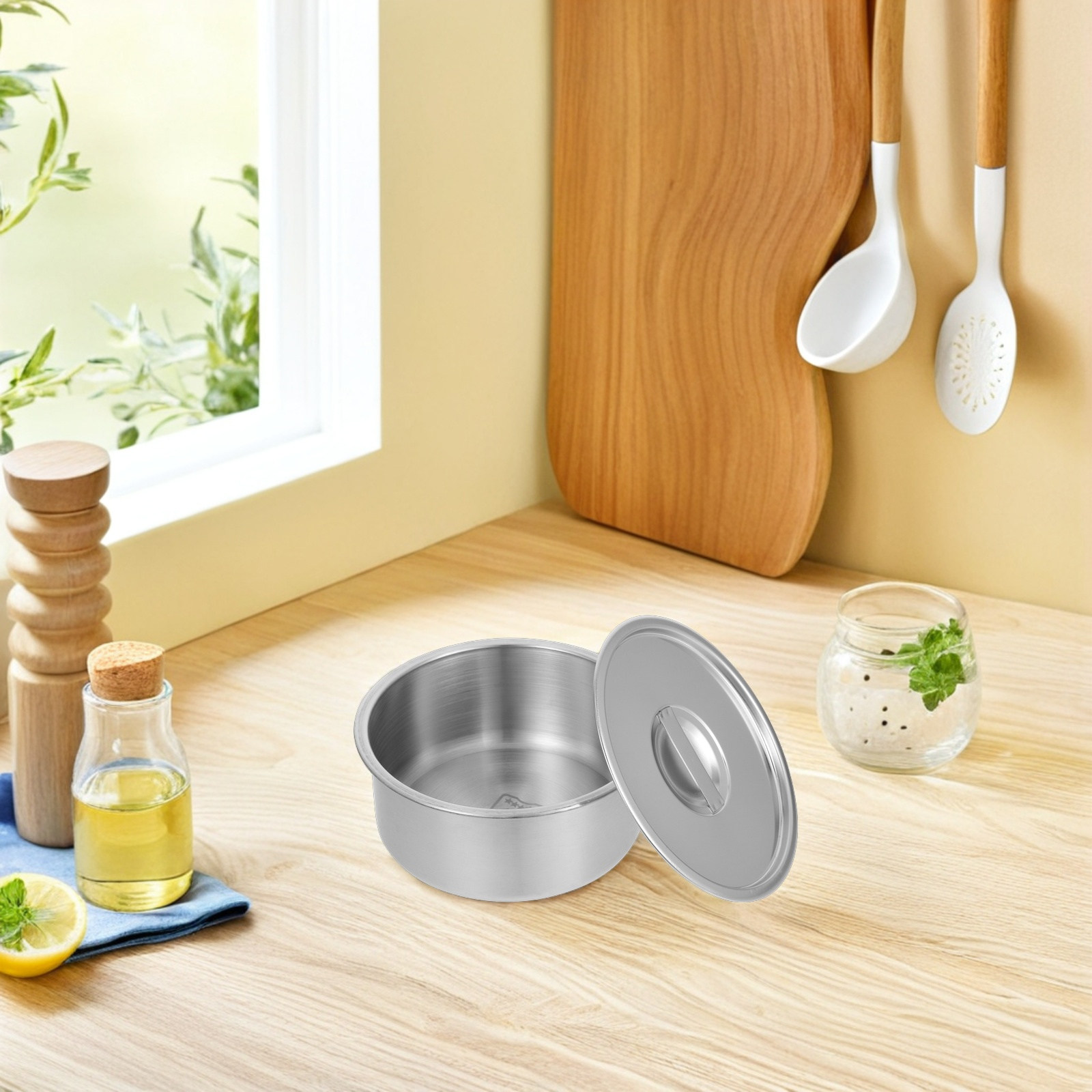 Meal Prep Egg - 14Cm Stainless Steel Steamed Egg Bowl
