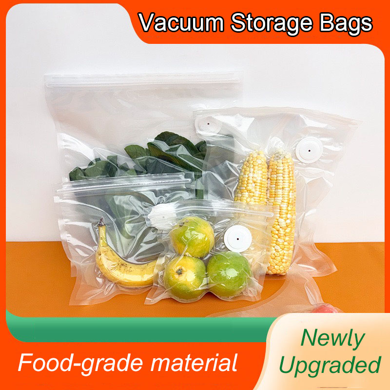 Meal Prep Vacuum Seal Containers - New Reusable Air Vacuum Storage Bags