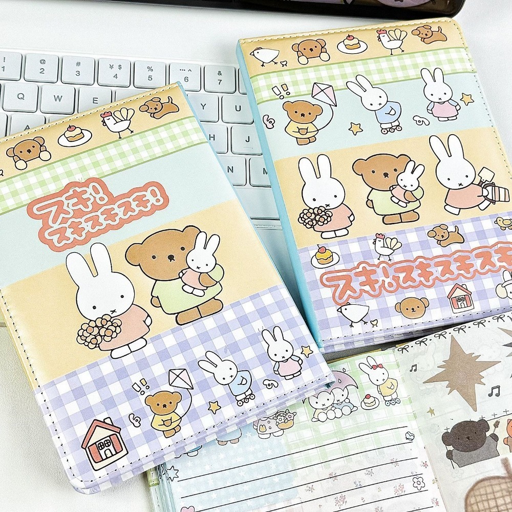 Miffy Rabbit Collage Notebook  - Meal Prep Notebook recension och pris