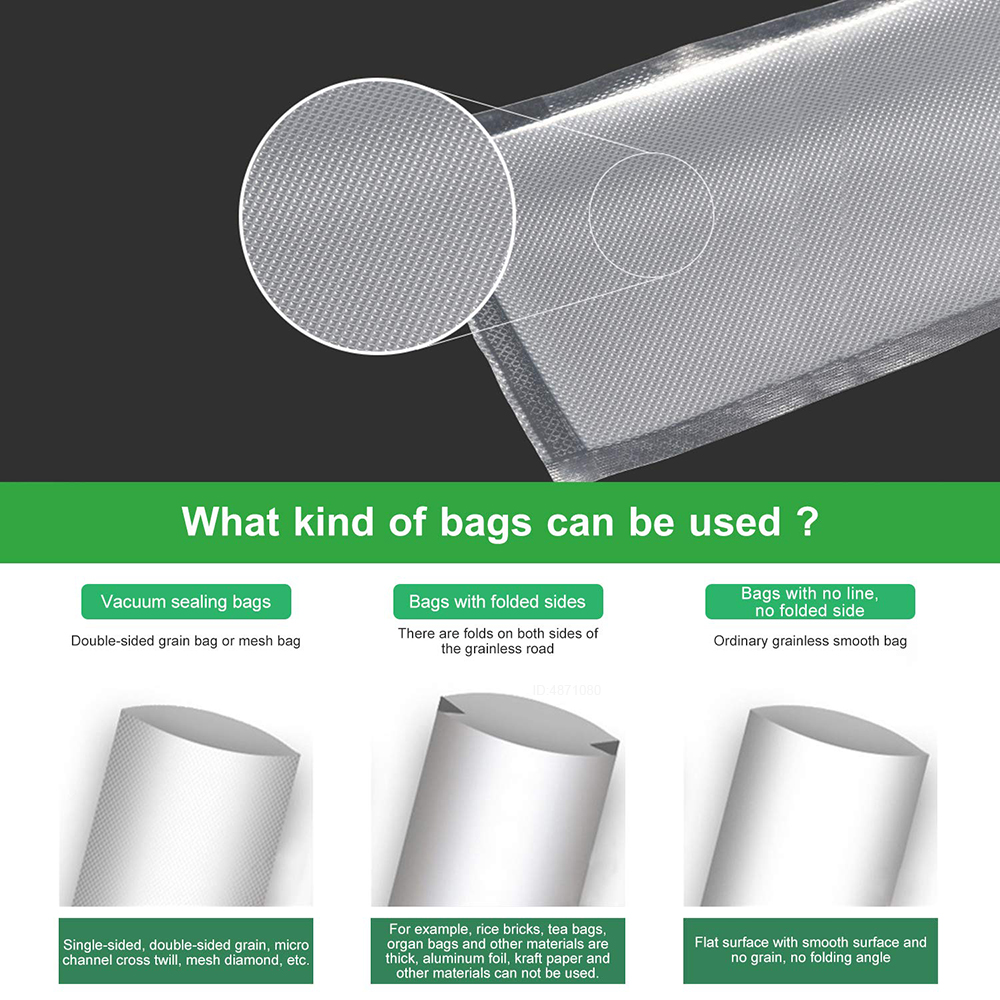 Sous Vide Roll Bags For Vacuum - Meal Prep Vacuum Seal Containers recension och pris