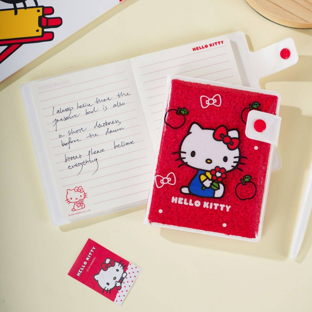 Genuine Hello Kitty Plush Snap - Meal Prep Notebook recension och pris