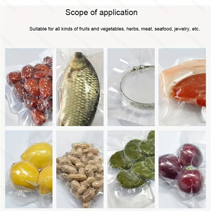 4pcs Vacuum Sealer Bags: 4 Rol - Meal Prep Vacuum Seal Containers recension och pris
