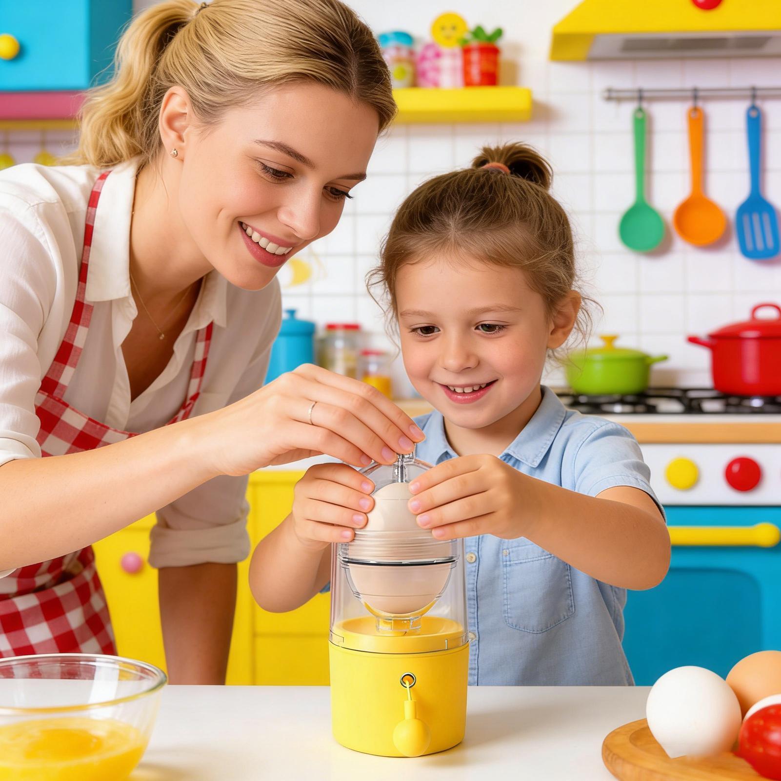 Egg Yolk Mixer Spinner Hand Po - Meal Prep Egg recension och pris