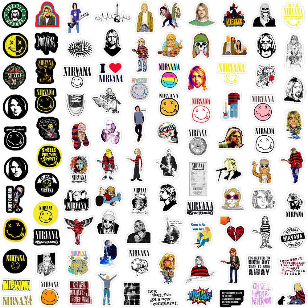 125Pcs Nirvana Band Season 3 R - Meal Prep Notebook recension och pris