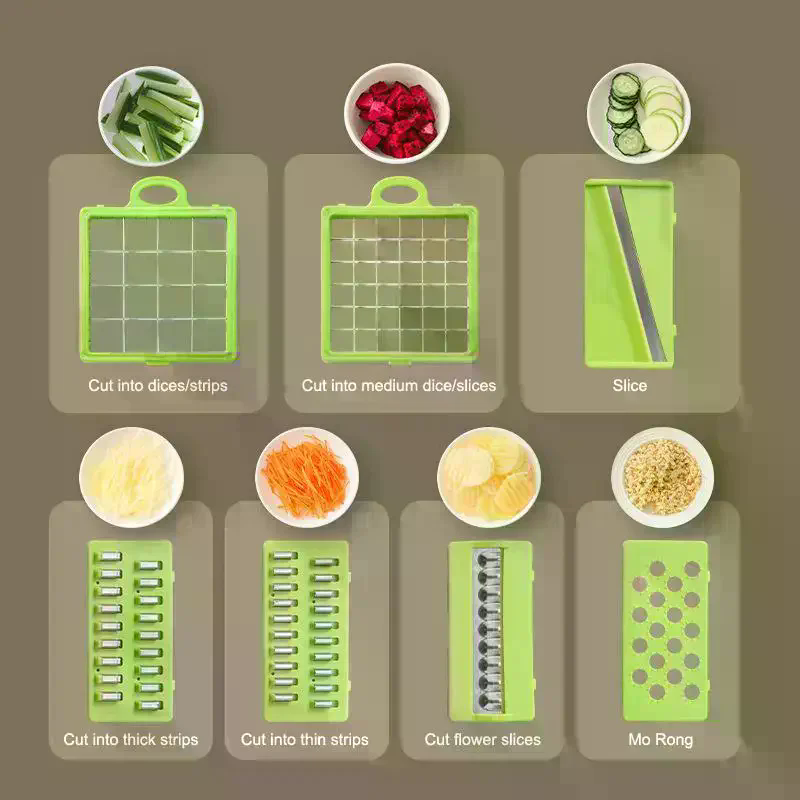 16 in 1 Vegetable Chopper Kitc - Meal Prep Egg recension och pris