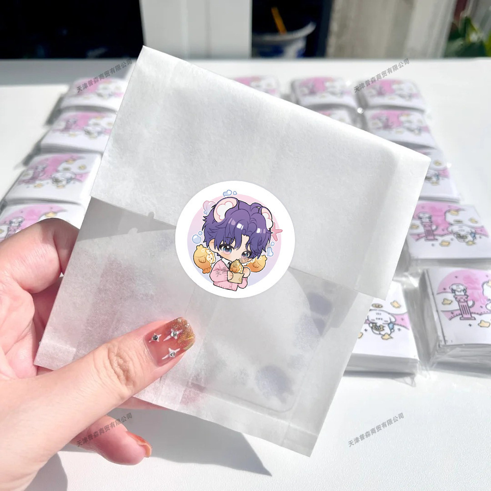 500Pcs Roll Kawaii Cartoon Sti - Meal Prep Notebook recension och pris