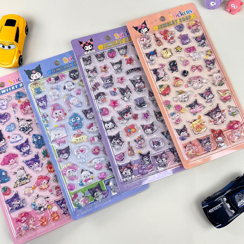 Hello Kitty Stickers 3D Emboss - Meal Prep Notebook recension och pris