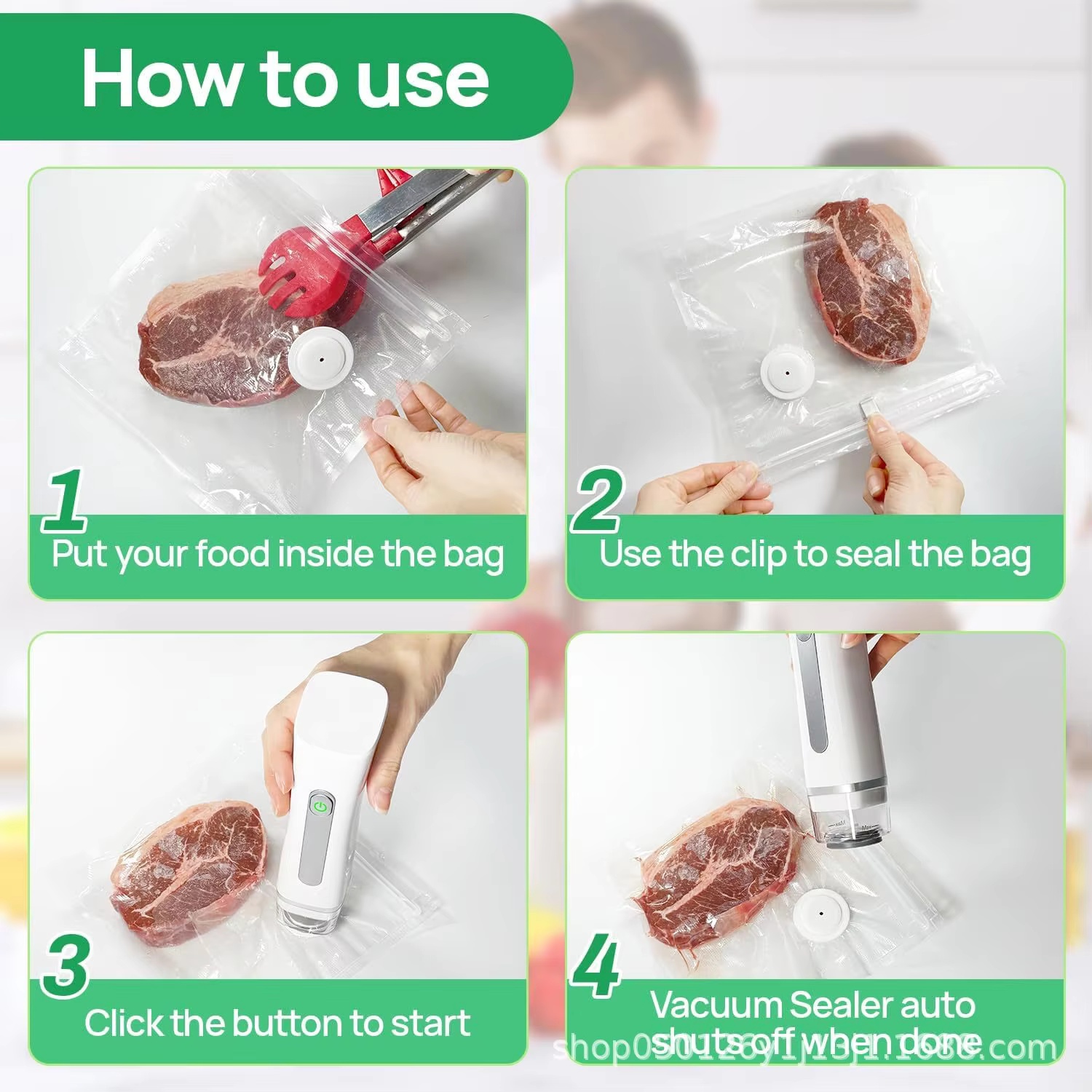 Vacuum Sealer for Food with Vi - Meal Prep Vacuum Seal Containers recension och pris